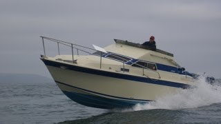 Skipjack 28 Flybridge Boat Underway Video by South Mountain Yachts 949 842 2344 [upl. by Euqirrne]