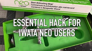 IF YOUR IWATA NEO WONT SPRAY CORRECTLY WATCH THIS VIDEO [upl. by Smart97]