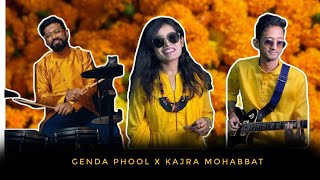 Sasural Genda Phool x Kajra Mohabbat Wala  Bollywood songs medley  Band Cover  Sourajit Drums [upl. by Oicneserc]