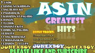 ASIN Greatest Hits Collection  ASIN TAGALOG MELLOW SONGS 2023All Time Favourite  JUNEXBOY [upl. by Shirk]