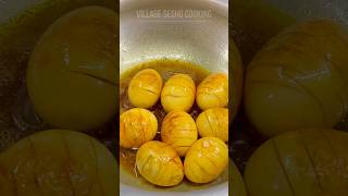 Amazing Roasted Garlic Egg Recipe  Guddu Kura shorts eggcurry eggrecipes [upl. by Atilem645]