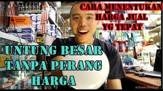 Cara menentukan harga jual suatu produk untuk toko reseller dropship atau makanan yang tepat [upl. by Ytsud782]