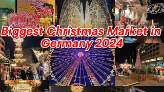 BIGGEST CHRISTMAS MARKET IN GERMANY 2024🎄🎄🎅🎅🎄MOST BEAUTIFUL CHRISTMAS MARKET IN ESSEN GERMANY 2024 [upl. by Enois189]