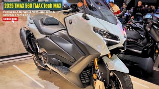 2025 the TMAX Tech MAX  Features A Dynamic New Look with A Sharper Front End [upl. by Eiliab]