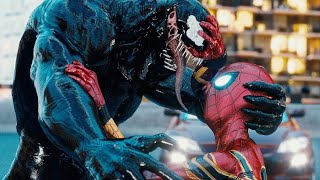 SpiderMan Full Movie 2021 Venom vs SpiderMan Easter Egg  Superhero FXL Movies 2021 Game Movie [upl. by Alisun]