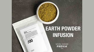 Previa Hair Earth Powder Infusion Official Technical Video [upl. by Akenn541]