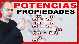 💥PROPIEDADES DE LAS POTENCIAS 💥 Propiedades De La Potenciación 2 [upl. by Rivera926]