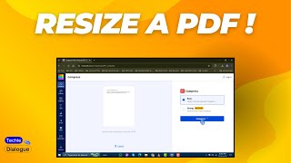 How to Resize a PDF [upl. by Eelnyl484]