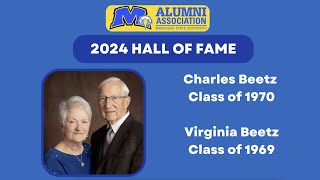 Charles amp Virginia Beetz I Alumni HOF 2024 [upl. by Gelya]