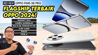 FLAGSHIP OPPO KEMBALI Kamera Hasselblad Dimensity 9400 Fitur AI Review OPPO Find X8 Pro [upl. by Oiratno]