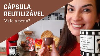 CÁPSULA REUTILIZÁVEL PARA DOLCE GUSTO  VALE A PENA  CANAL DA MEL [upl. by Jobe]