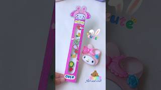 My melody scale school project craft shorts tonniartandcraft diy love craft art cute [upl. by Persas]