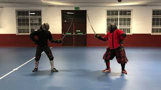 Steel Sabre sparring  Jordan vs Michael [upl. by Dias]