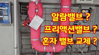 혼자 플랜지 밸브교체 완료 꿀팁 소방설비실무 프리액션밸브준비작동식 알람밸브 실무 작동원리 버터플라이밸브 교체 방법 [upl. by Atlanta]