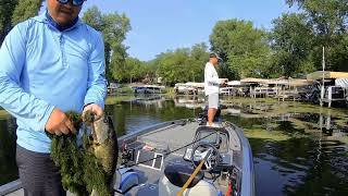 Okoboji bass fishing [upl. by Norrehs]