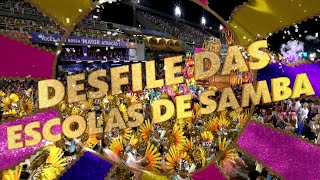 Chamada do DESFILE DAS ESCOLAS DE SAMBA de SÃƒO PAULO e RIO DE JANEIRO  GLOBELEZA 2024 [upl. by Bren]