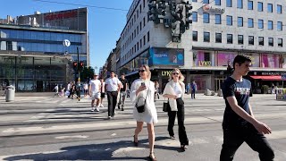 Stockholm Sweden   Crowded Day in Stockholm  City Tour  4K [upl. by Schnorr966]