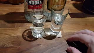 Vodka wars Ruskov vs Stolichnaya gold [upl. by Lebna]