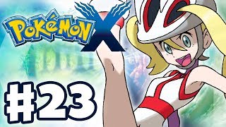 Pokemon X and Y  Gameplay Walkthrough Part 23  Gym Leader Korrina Battle Nintendo 3DS [upl. by Adiaros681]