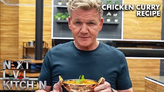 Gordon Ramsay Makes a Curry in a Hurry  Next Level Kitchen [upl. by Reinnej]