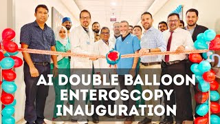 NMC Royal Khalifa City endoscopy unit upgraded by AI double balloon enteroscopy [upl. by Damali]