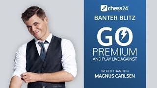 Banter Blitz with World Champion Magnus Carlsen 1 [upl. by Aivalf]