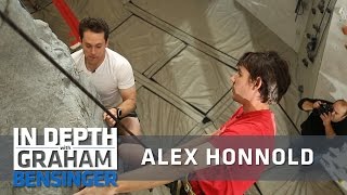 Alex Honnold teaches TV host how to climb [upl. by Aivonas435]