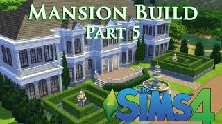 The Sims 4  Lets build a mansionEpisode 5 [upl. by Stacee]