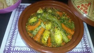 Tajine de légumes tajine végétarien tajine veggie [upl. by Naugal]