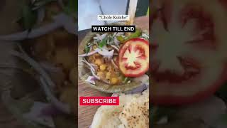 Chole kulche recipe  Indian street food  streetfood foodlover cholekulche [upl. by Eentirb]