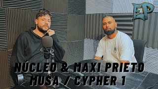 Nucleo amp Maxi Prieto Musa acústico  Cypher 1 Estructura Pura [upl. by Rases]