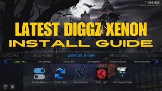 Latest Diggz Xenon Install Guide  October 2024 [upl. by Eekaz446]