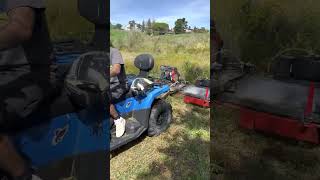 Del Morino Centurion ATV Flail Mower [upl. by Hansel]