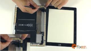 iPad 2 Screen Repair amp Disassemble [upl. by Sladen]