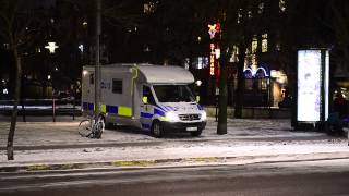 Extra många poliser i Stockholm city på helgnätter [upl. by Alon]