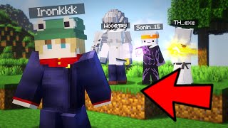 Manhunt no Minecraft mas com o Mod de Jujutsu Kaisen [upl. by Ambrosi]