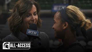 Michigan State Womens Basketball vs Indiana  Spartans AllAccess  February 11 2019 [upl. by Tuhn]