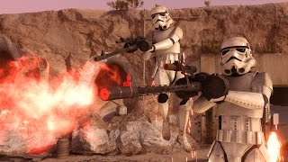 ✔ Star Wars Battlefront Survival Mode Tatooine Rebel Depot [upl. by Miner614]