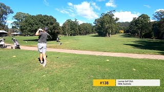 1000 Golf Courses Challenge No 138 Leonay Golf Club NSW Australia 🇦🇺 [upl. by Guadalupe271]