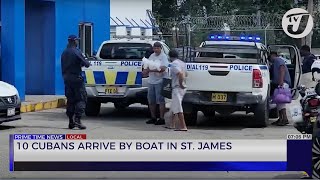 10 Cubans Arrive by Boat in St James  TVJ News [upl. by Cherian]