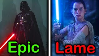 Ranking EVERY Lightsaber Duel In Star Wars [upl. by Assirehs]