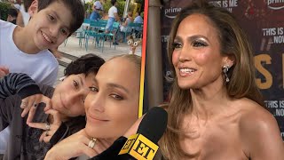 How Jennifer Lopez’s Kids Reacted to This Is MeNow A Love Story Exclusive [upl. by Alyad]