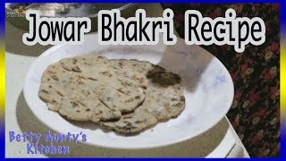 Jowar Bhakri Recipe  ज्वार भाकरी रेसिपी [upl. by Anella]