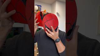 Only 3 materials used for this amazing Iron Spider Helmet PLA Glue Magnets 3D printed printing [upl. by Mientao]