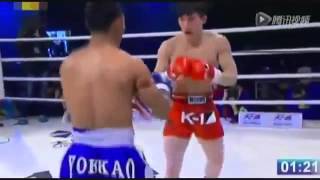 vs Muay thai Saenchai vs Kung Fu Kong Hongxin K1 Max 2013 [upl. by Blancha504]