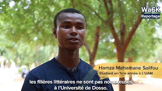 Aujourdhui au Niger nous avons rencontré des étudiants de lUniversité Abdou Moumouni de Niamey [upl. by Aleahpar938]