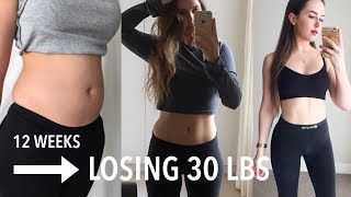 How I Lost 30 Lbs FAST In 12 Weeks The honest truth [upl. by Toh600]