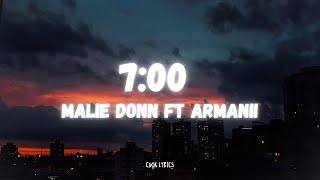 Malie Donn ft Armanii  700 pm Lyrics [upl. by Toomin711]