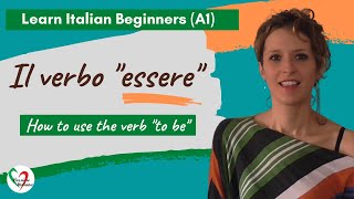 14 Learn Italian Beginners A1 How to use the verb “essere” “to be” [upl. by Natsirt]