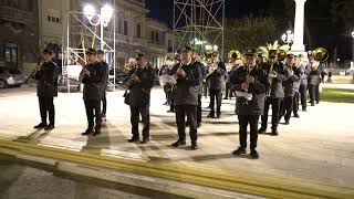 Banda di Triggiano  Marcia Fanfaroni  Apertura festa di San Trifone 2024 Adelfia Bari [upl. by Aneda647]